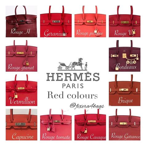 hermes red colors|signature color of hermes.